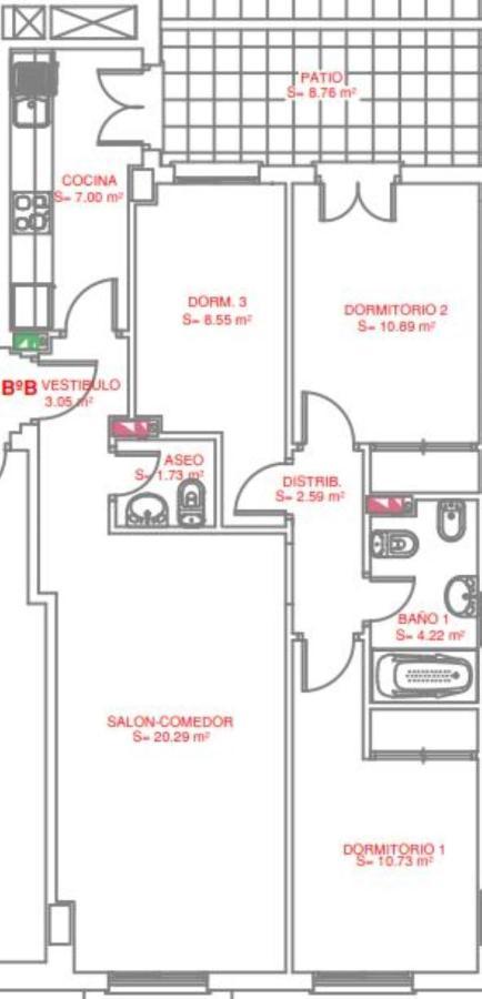 3Br Apartment With Parking And Patio In The Center By Rems Málaga Esterno foto